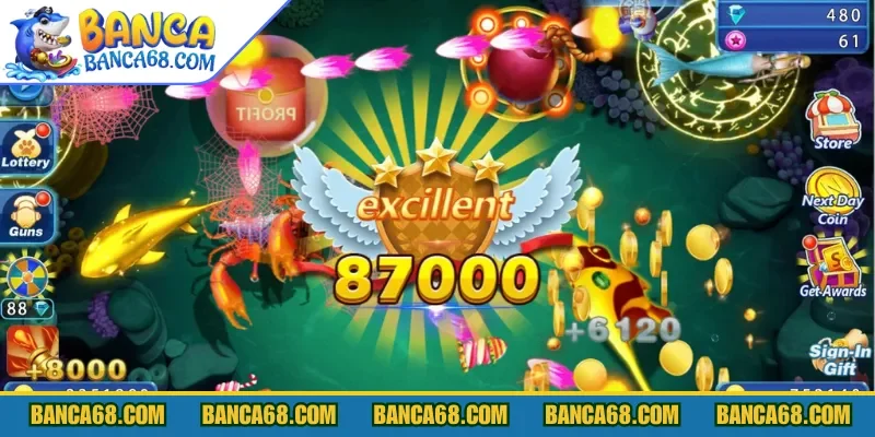 Canh thời điểm đàn cá nhiều để tránh lãng phí đạn của bắn cá FACHAI