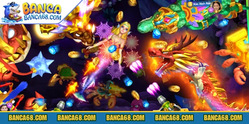 Sử dụng chiến thuật bắn liên tục cùng đóng băng cá